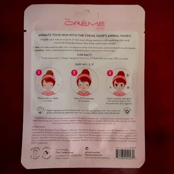 🌙The Creme Shop Peaceful Piggy Sleep Mask + Face Mask - Picture 5 of 5